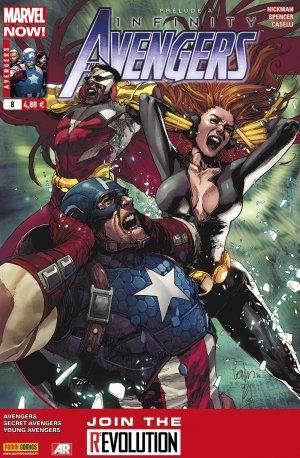 couverture, jaquette Avengers 8 Kiosque V4 (2013 - 2015) (Panini Comics) Comics