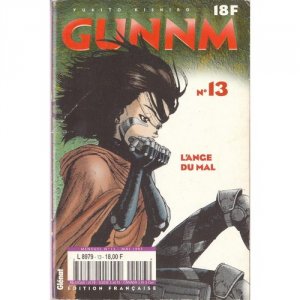 couverture, jaquette Gunnm 13 Revue mensuelle (Glénat Manga) Manga