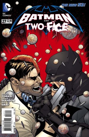 couverture, jaquette Batman & Robin 27  - Batman and Two-Face - cover #1Issues V2 (2011 - 2015) - Reboot 2011 (DC Comics) Comics