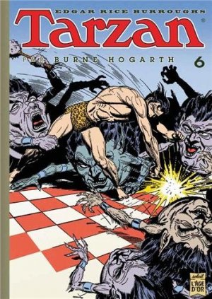 couverture, jaquette Tarzan par Burne Hogarth TPB Hardcover 6