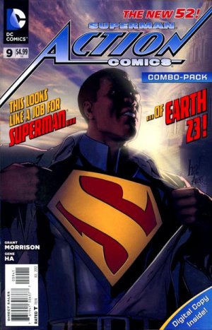 Action Comics 9 - The Curse of Superman (Combo Pack)