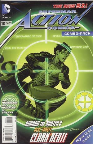 Action Comics 10 - Bulletproof (Combo Pack)