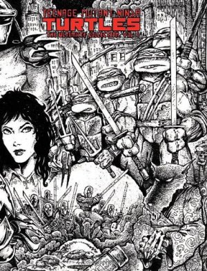 Les Tortues Ninja 1 - The Ultimate Collection Volume 1 - Black & White Cover