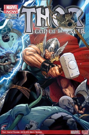 Thor - God of Thunder 19 - The Last Days of Midgard - Part One (Mann Variant)