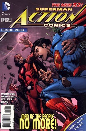 Action Comics 12 - Return of the Forgotten Superman (Combo Pack)