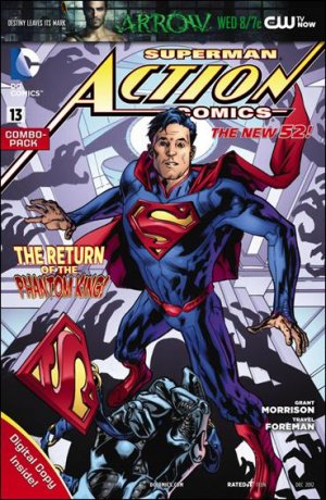 Action Comics 13 - The Ghost in the Fortress of Solitude (Combo Pack)