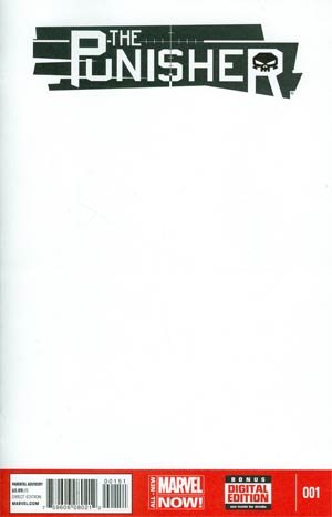 Punisher 1 - Memento Mori (Blank Cover Variant)
