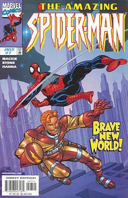 couverture, jaquette The Amazing Spider-Man 7  - The Perfect World Part 1: Heroes & VillainsIssues V2 (1999 - 2003) (Marvel) Comics