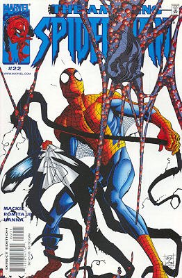 couverture, jaquette The Amazing Spider-Man 22  - The Distinguished Gentleman From New York Part 1Issues V2 (1999 - 2003) (Marvel) Comics