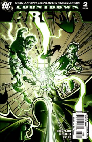 Countdown - Arena 2 - Green Lantern vs. Green Lantern vs. Green Lantern: The Face of Death (Kolins Variant)