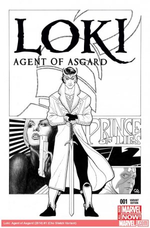 Loki - Agent d'Asgard 1 - Trust Me (Cho Sketch Variant)