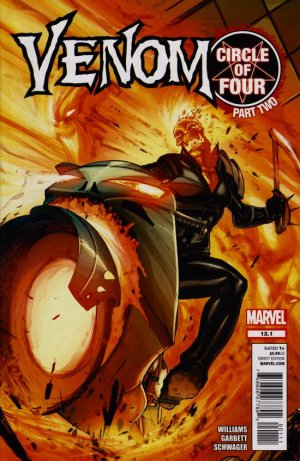 couverture, jaquette Venom 13.1  - Circle Of Four Part TwoIssues V2 (2011 - 2013) (Marvel) Comics