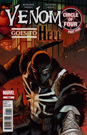 couverture, jaquette Venom 13.4  - Circle of Four Part FiveIssues V2 (2011 - 2013) (Marvel) Comics