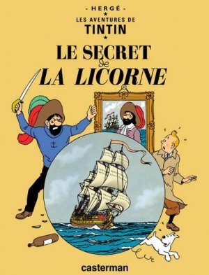 couverture, jaquette Tintin (Les aventures de) 11  - Le secret de la Licorne - Mini-albumPetit format (casterman bd) BD