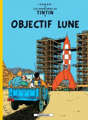 couverture, jaquette Tintin (Les aventures de) 16  - Objectif Lune - Mini-albumPetit format (casterman bd) BD