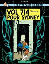 couverture, jaquette Tintin (Les aventures de) 22  - Vol 714 pour Sydney -  Mini-albumPetit format (casterman bd) BD