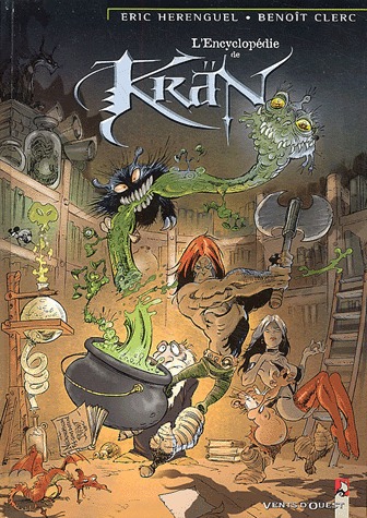 couverture, jaquette Krän 6  - L'encyclopédie de Krän (vents d'ouest bd) BD
