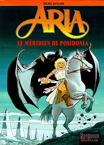 couverture, jaquette Aria 8  - Le Méridien de Posidonia (dupuis) BD
