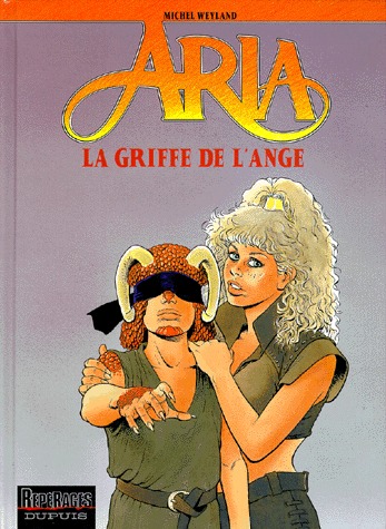 couverture, jaquette Aria 21  - La Griffe de l'Ange (dupuis) BD