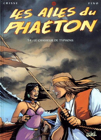 couverture, jaquette Les ailes du Phaéton 4  - Le chasseur de typhons (soleil bd) BD