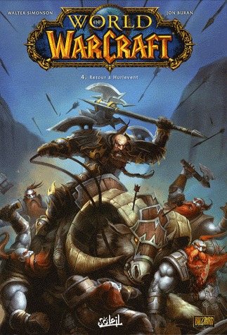 couverture, jaquette World of Warcraft 4  - Retour à Hurlevent (soleil bd) Comics