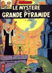 couverture, jaquette Blake et Mortimer 4  - Le mystère de la grande pyramide 2 -  La chambre d'Horus (dargaud) BD