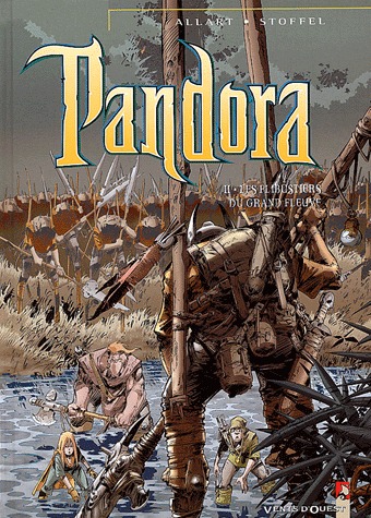 couverture, jaquette Pandora 2  - Les Flibustiers du grand fleuve (vents d'ouest bd) BD