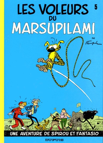 couverture, jaquette Les aventures de Spirou et Fantasio 5  - Les voleurs du Marsupilami (dupuis) BD