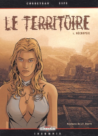 couverture, jaquette Le Territoire 1  - Nécropsie (delcourt bd) BD