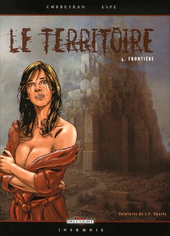 couverture, jaquette Le Territoire 4  - Frontière (delcourt bd) BD