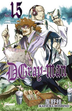 couverture, jaquette D.Gray-Man 15  (Glénat Manga) Manga