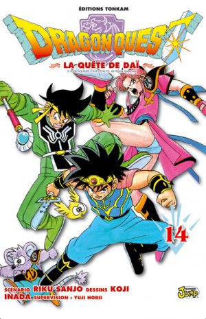 couverture, jaquette Dragon Quest - The adventure of Dai 14 Réédition (tonkam) Manga