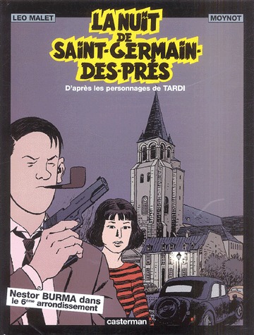 couverture, jaquette Nestor Burma 6  - La nuit de Saint-Germain-des-Prés (casterman bd) BD