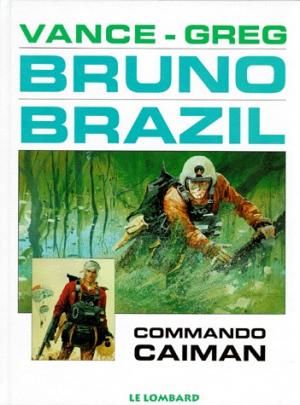 couverture, jaquette Bruno Brazil 2  - Commando Caïmansimple 1995 (le lombard) BD