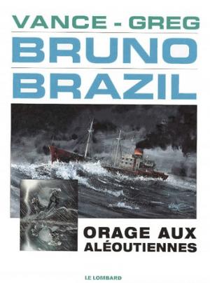 couverture, jaquette Bruno Brazil 8  - Orage aux Aléoutiennessimple 1995 (le lombard) BD