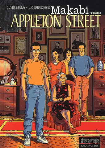 couverture, jaquette Lloyd Singer 2  - Appleton Streetsimple (Makabi) (dupuis) BD