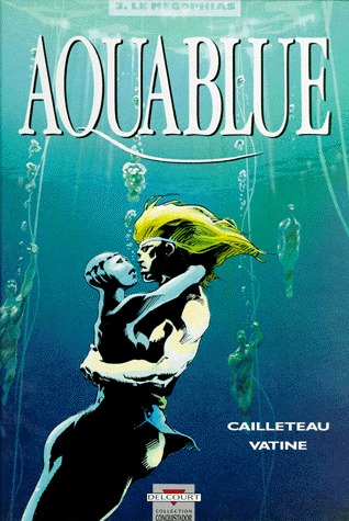 couverture, jaquette Aquablue 3  - Le Mégophiassimple 1989 (delcourt bd) BD