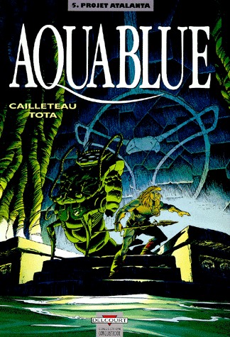 couverture, jaquette Aquablue 5  - Projet Atalantasimple 1989 (delcourt bd) BD