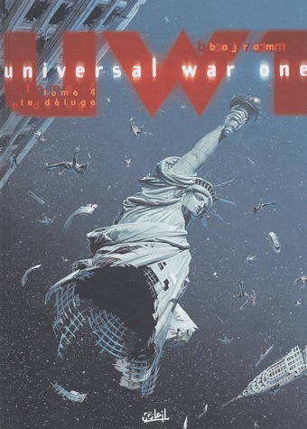 couverture, jaquette Universal war one 4  - Le Déluge (soleil bd) BD
