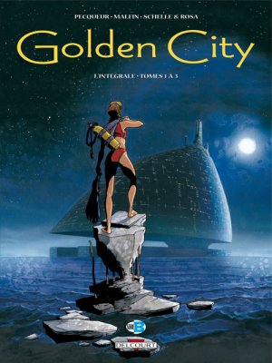 couverture, jaquette Golden City 1  - Intégrale 1 - T1 à T3intégrale (delcourt bd) BD