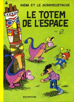 couverture, jaquette Le Scrameustache 4  - Le totem de l'espace (dupuis) BD