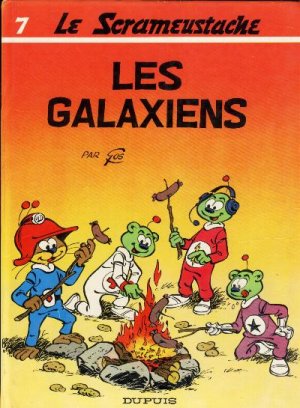 couverture, jaquette Le Scrameustache 7  - Les Galaxiens (dupuis) BD