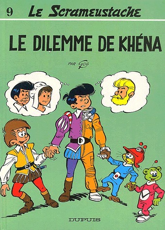 couverture, jaquette Le Scrameustache 9  - Le dilemme de Khéna (dupuis) BD
