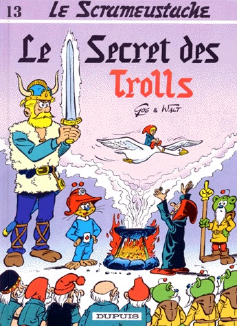 couverture, jaquette Le Scrameustache 13  - Le secret des Trolls (dupuis) BD