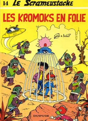 couverture, jaquette Le Scrameustache 14  - Les Kromoks en folie (dupuis) BD
