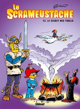 couverture, jaquette Le Scrameustache 13  - Le secret des trolls (glénat bd) BD