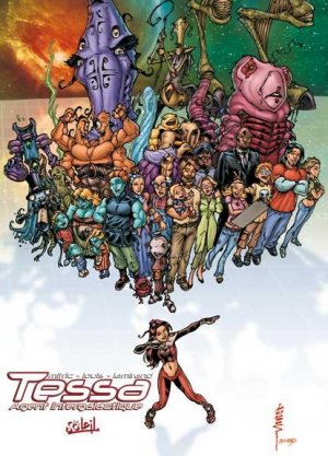 Tessa, agent intergalactique 0 - Coffret en 4 volumes : T1 à T4 