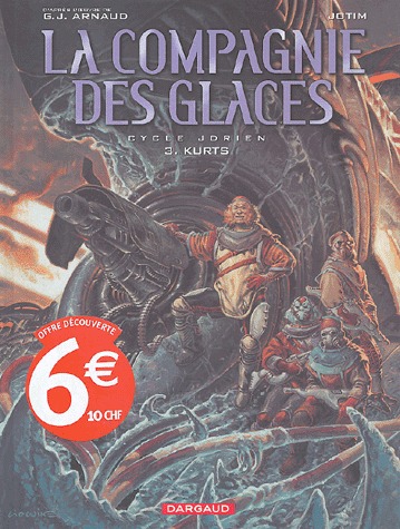 couverture, jaquette La compagnie des glaces 3  - Cycle Jdrien - Kurts (dargaud) BD