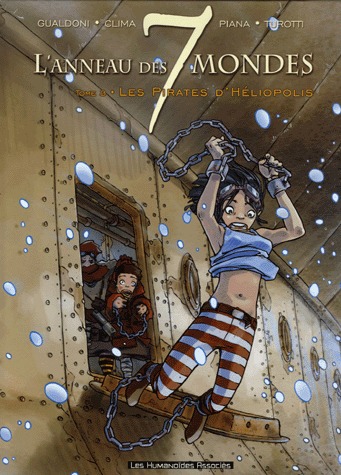 couverture, jaquette L'anneau des 7 mondes 3  - Les Pirates d'Héliopolis (les humanoïdes associés) BD