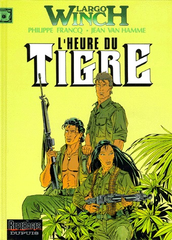 couverture, jaquette Largo Winch 8  - L'Heure du tigre (dupuis) BD
